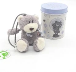 Nici 31958 Grau/brauner Bär Ca 7cm Mit Loop In Metalldose Geschenkset -Nici 31958 1 3MDvb7ocEaeK8I