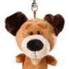 Nici 32374 Schlüsselanhänger Mini Filou Hund 10cm Plüsch