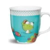 Nici 35451 Tasse Frosch Green Lilly Türkis Porzellan Kaffeetasse Teetasse