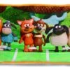 Nici 36488 Kissen Rechteckig Timmy Das Schäfchen Sportwettkampf 43x25cm Plüsch -Nici 36488