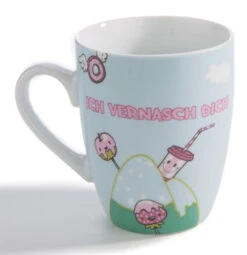 Nici 41450 Tasse Einhorn Theodor "Ich Vernasch Dich" Porzellan Kaffeetasse 310ml -Nici 41450 02 ZA 1982x2048