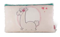 Nici 42252 Kissen Dalia Lama Rechteckig 43x25cm Plüsch LalaLama Lounge