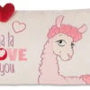 Nici 42705 Kissen La-La-Lama-Love Rechteckig Mit Herz Ca 43x25cm Plüsch -Nici 42705 01 HA Frei 2048x1297