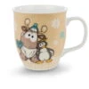 Nici 44149 Tasse Rentier Reny Heart Kaffeetasse Gold 9,5x10cm Winter Glamour -Nici 44149 01 HA Frei 2048x1935