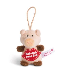 Nici 44868 Message To Go Loop 8cm Schwein – Hab Dich Sooo Lieb -Nici 44868 01 HA Frei 1690x2048