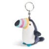 Nici 45160 Schlüsselanhänger Tukan Ca 8cm Plüsch Tropicano Toucan