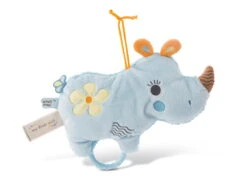 Nici 46579 Wombitombi Spieluhr 2D Nashorn Manuffi 20cm My First Nici -Nici 46579 01 HA Frei 2048x1462