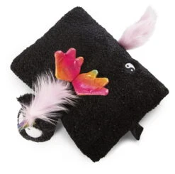 Nici 48412 Kuscheltierkissen Schwarzes Einhorn Rainbow Yin & Yang 40x30cm Plüsch -Nici 47382 03 ZA Frei 2048x2033