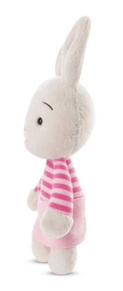 Nici 47512 Happy Bunnies Bunny Hase Hellgrau Rosa Shirt 15cm Plüsch Kuscheltier -Nici 47512 02 ZA Frei 868x2048