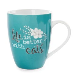 Nici 48095 Tasse Katze Meowlina Life Is Better With Cats Porzellan Ca 350ml -Nici 48095 02 ZA Frei 2009x2048