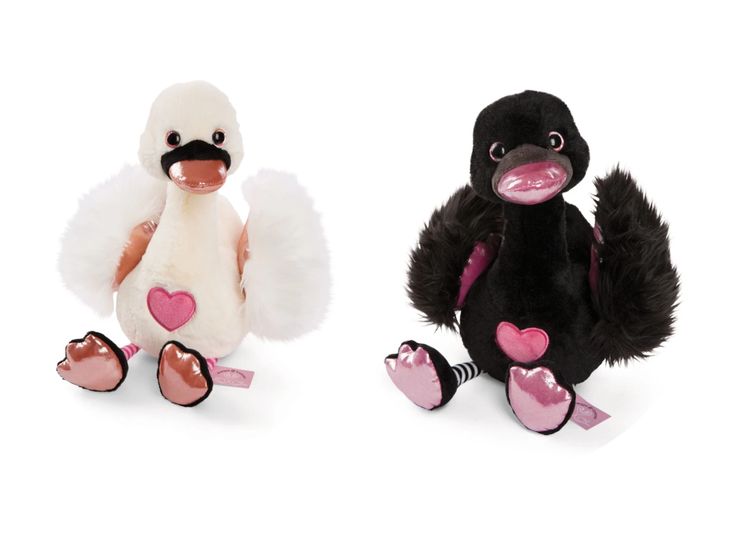 Nici 48272 + 48273 SET Zwei Schwäne 70cm Plüsch Kuscheltier Love Classics GREEN 3 Nici 48272 + 48273 SET Zwei Schwäne 70cm Plüsch Kuscheltier Love Classics GREEN