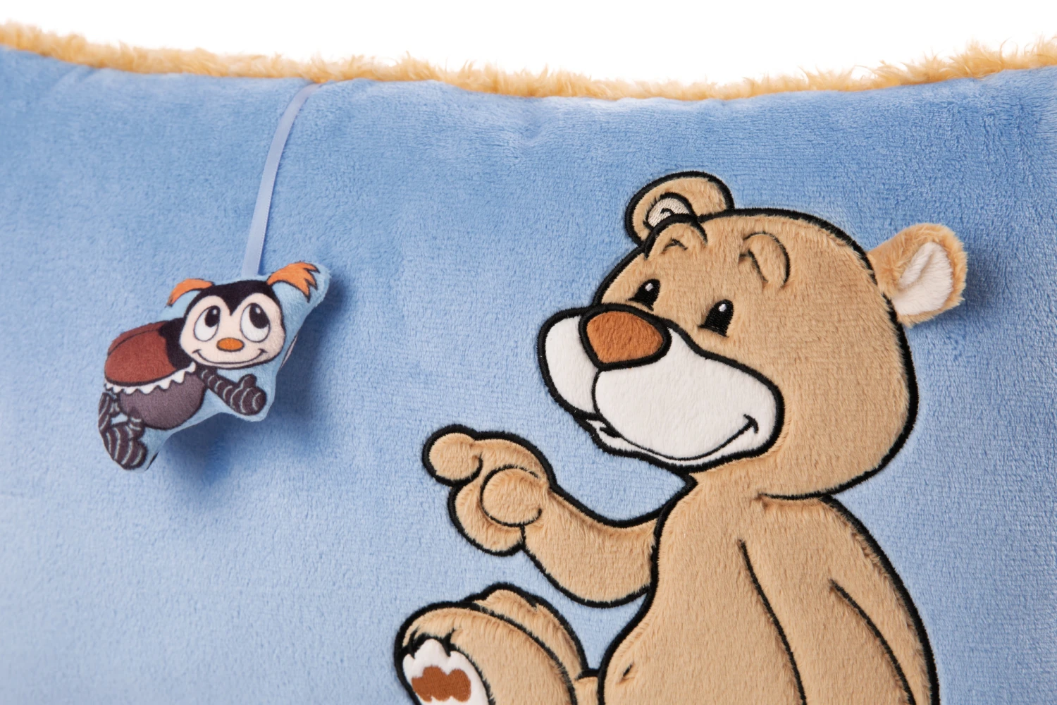 Nici 48787 Kissen Bär Mielo Rechteckig 43x25cm Plüsch GREEN Classic Bear 4 Nici 48787 Kissen Bär Mielo Rechteckig 43x25cm Plüsch GREEN Classic Bear – Bild 2