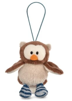 Nici 48931 Wendekuscheltier Eule Oscar Im Nest Blau 12cm Mit Loop Wendeplüsch -Nici 48930 03 ZA Weiss 1461x2048