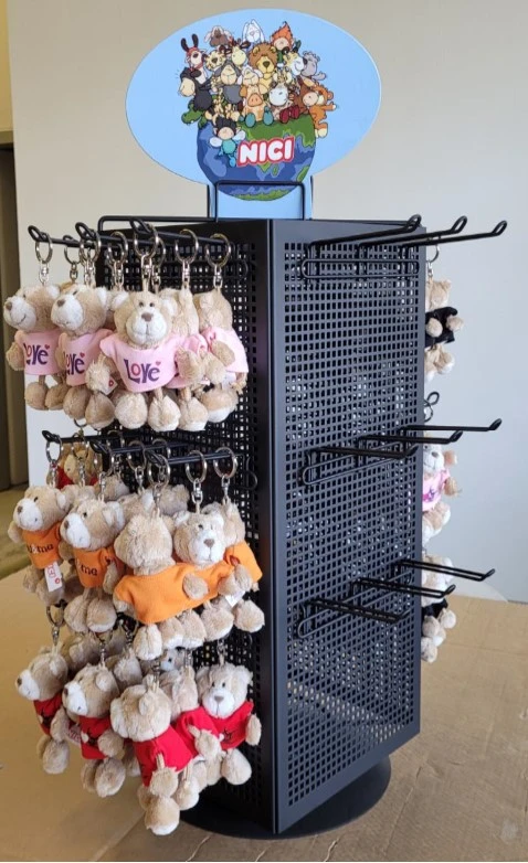 Nici 70025 Thekenständer Drehständer 4-seitig Inkl. Haken Und Top-Schild 3 Nici 70025 Thekenständer Drehständer 4-seitig Inkl. Haken Und Top-Schild