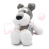 Nici 91077 Schnauzer Grau Mit Knochen Ca 30cm Plüsch Schlenker Taiwan Limited -Nici 91077tw