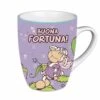 Nici 36779 Tasse Jolly Mäh Fee "Buona Fortuna!" Viel Glück Porzellan 8x10,5cm -Nici N36779