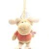 Nici 23907 Anhänger Mit Karabiner Plüsch 12cm Elch Rosa - Orange -Nici Nici 23907 Anhaenger mit Karabiner Pluesch 12cm Elch Rosa orange 2