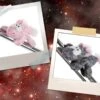 Nici 47631+47649 MagNICI SET Einhorn Pink Diamond & Diamond Dust 12cm Magnete -Nici collage 47631 47649 sterne